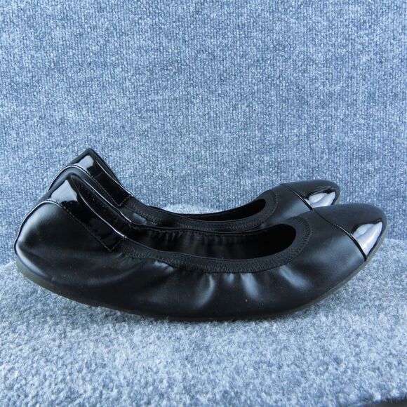 Dexflex Comfort Women Ballet Shoes Size 11 Medium Black Synthetic Slip On - Picture 4 of 9